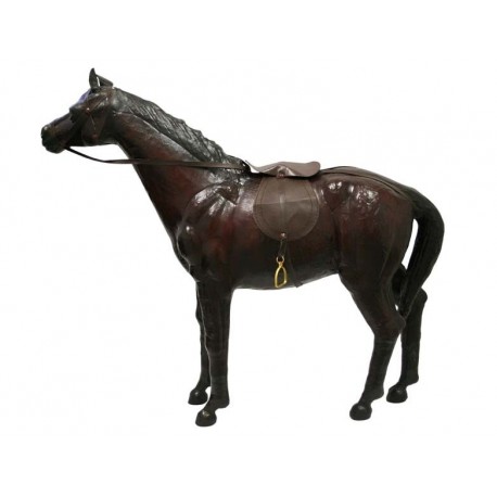Koń Ze Skóry 48,5X60X18Cm (4)